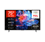 JoyBuy: TV 4K 75" TCL 75V6C - Direct LED, Dalle HVA, Google TV, HDR10+, Dolby Audio à 549,99€ (via coupon)