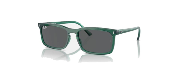 Ray-Ban: Lunettes RB4435 - Monture transparent vert, verres gris foncé à 76€ (au lieu de 110€)