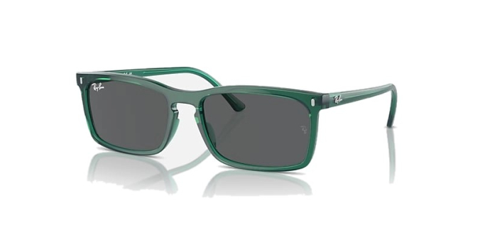 Ray-Ban: Lunettes RB4435 - Monture transparent vert, verres gris foncé à 76€ (au lieu de 110€)