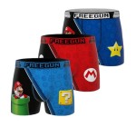 JoyBuy: FREEGUN Lot de 3 boxers microfibre garçon Super Mario Bros à 17,9€ (au lieu de 32,9€)