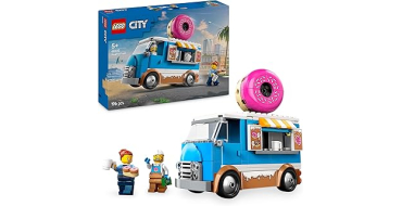Amazon: LEGO® City Donut Food Truck (60452) à 13,49€ (au lieu de 19,99€)