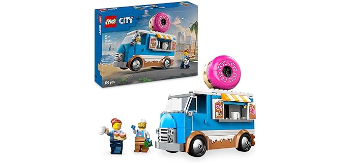 Amazon: LEGO® City Donut Food Truck (60452) à 13,49€ (au lieu de 19,99€)