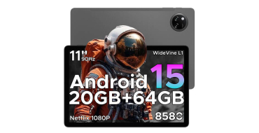 JoyBuy: DOOGEE TAB A9+ Tablette 11" Android 15, 20 Go RAM, 8580 mAh à 79,99€ (au lieu de 179,99€)