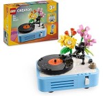 Amazon: LEGO® Creator 3-en-1 Platine vinyle avec fleurs (31172) à 20,99€ (au lieu de 29,99€)