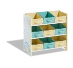 LIDL: LIVARNO HOME Meuble de rangement enfant (arc-en-ciel/jaune) à 12€ (au lieu de 29,99€)