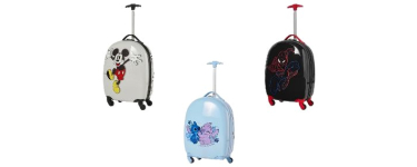 LIDL: Valise enfant rigide 20,5 L - 4 roulettes 360°, poignée télescopique à 14,99€ (au lieu de 34,99€)