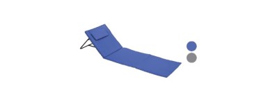 LIDL: CRIVIT Matelas de plage - oreiller intégré, dossier réglable à 7,99€ (au lieu de 9,99€)