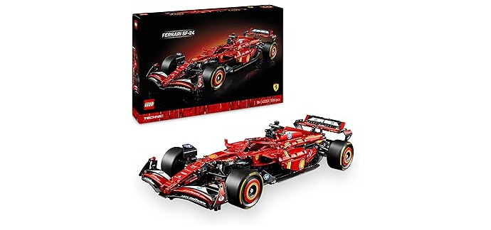 Amazon: LEGO® Technic F1 Ferrari SF-24 (42207) à 159,9€ (au lieu de 229,99€)