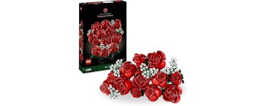 Amazon: LEGO® Botanicals Le Bouquet de Roses (10328) à 44,9€ (au lieu de 59,99€)