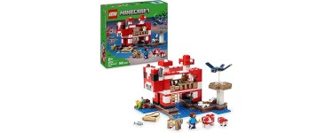 Amazon: LEGO® Minecraft La maison des Champimeuhs (21270) à 36,9€ (au lieu de 49,99€)