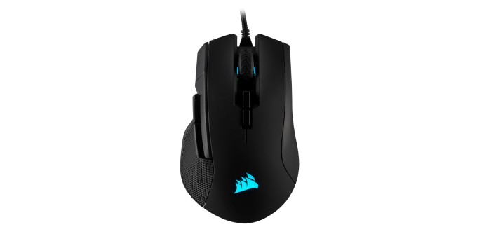 Amazon: Souris filaire Corsair Ironclaw RGB - 18 000 dpi, 7 boutons à 24,99€ (au lieu de 49,89€)