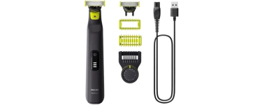 PcComponentes: Philips OneBlade Pro 360 QP6542/15 - Tondeuse visage/corps, lame 360°, 14 réglages à 48,99€