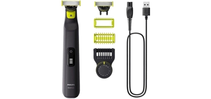 PcComponentes: Philips OneBlade Pro 360 QP6542/15 - Tondeuse visage/corps, lame 360°, 14 réglages à 48,99€