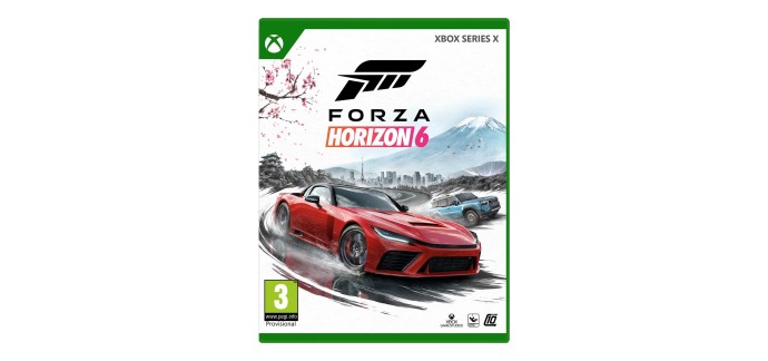 Amazon: Forza Horizon 6 sur Xbox Series X à 51,39€ (au lieu de 60,68€)