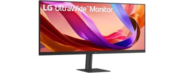 Amazon: Ecran PC 34" LG UltraWide 34U511A-B.AEU - IPS UWFHD, 100Hz à 169,99€ (au lieu de 225€)