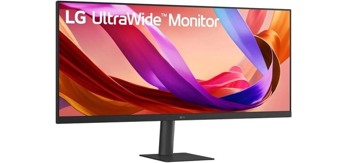 Amazon: Ecran PC 34" LG UltraWide 34U511A-B.AEU - IPS UWFHD, 100Hz à 169,99€ (au lieu de 225€)