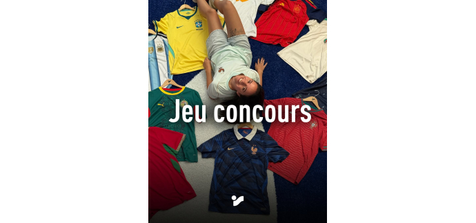 Intersport: 1 maillot de foot de la nation de son choix à gagner