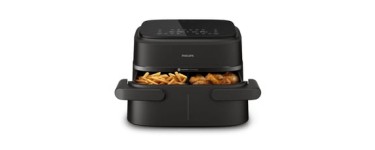 Conforama: Friteuse airfryer PHILIPS NA150/00 - 7,1L, double zone à 119,99€ (au lieu de 149,99€)