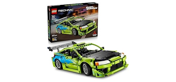 Amazon: LEGO® Technic Fast & Furious Mitsubishi Eclipse (42229) à 51,90€ (au lieu de 64,99€)