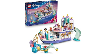 Amazon: LEGO® Disney Princess Le bateau du mariage royal d'Ariel (43299) à 54€ (au lieu de 69,99€)
