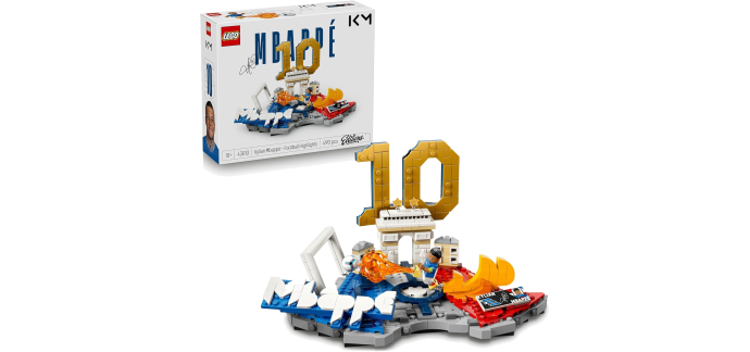 Amazon: LEGO 43013 Kylian Mbappé Best of à 19,99€ (au lieu de 29,99€)