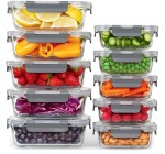 Amazon: Lot de 10 Boites Repas en Verre Good For You - Hermétiques sans BPA à 37,49€