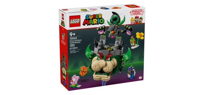 Cultura: Lego Super Mario Prince Florian 72042 (Jouet) à 59,99€ (au lieu de 99,99€)