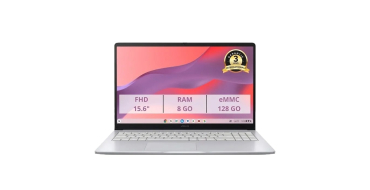 Cdiscount: ASUS Chromebook CX1505 - 15,6" FHD, Intel N50, 8Go RAM, 128Go eMMC à 199,99€ (au lieu de 279,99€)