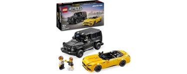 Amazon: LEGO® Speed Champions Mercedes-AMG G 63 & SL 63 (76924) à 36,99€ (au lieu de 49,99€)