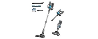 JoyBuy: Aspirateur balai sans fil Ochama 4 en 1 - 18 kPa, autonomie 40 min, écran LED à 44,96€