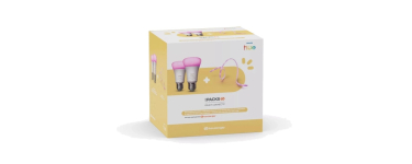 Boulanger: Pack Philips Hue Rééquipement Ambiance 2025 - 2 ampoules E27 1100 lumens + Lightstrips 3m à 79,99€