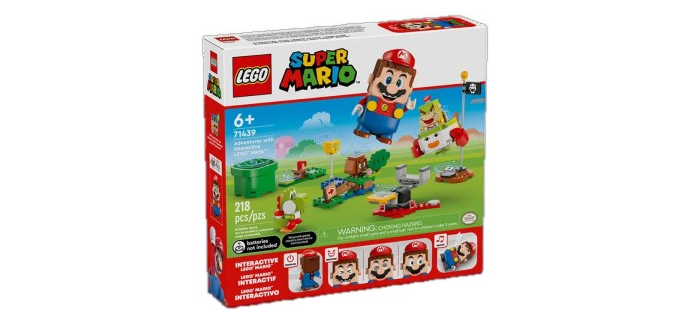 Cultura: Lego Les Aventures de Mario 71439 (Jouet) à 29,99€ (au lieu de 49,99€)