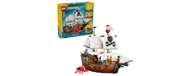Amazon: LEGO 31387 Bateau Pirate Mythique à 63,90€ (au lieu de 99,99€)