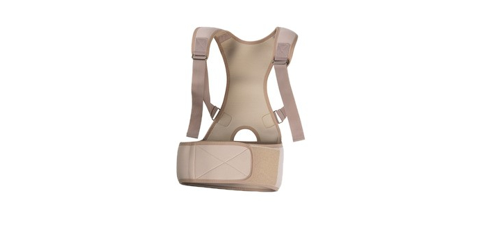 LIDL: VITALMAXX Ceinture dorsale - Soutien lombaire, bretelles réglables à 9,99€ (au lieu de 29,99€)