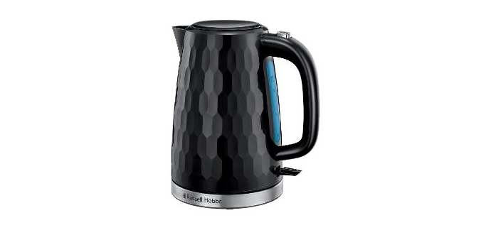 LIDL: RUSSELL HOBBS Bouilloire Honeycomb 1,7 L - 2400 W à 14,10€ (au lieu de 43,99€)