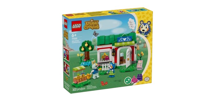 Cultura: Lego Boutique Sœurs Doigts de Fée 77055 (Animal Crossing) à 23,99€ (au lieu de 39,99€)