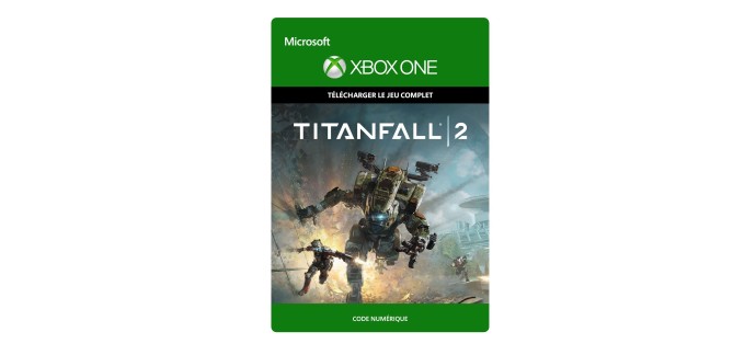 Amazon: Titanfall 2 - Xbox One - Code jeu à télécharger - Version Ultimate à 4,02€