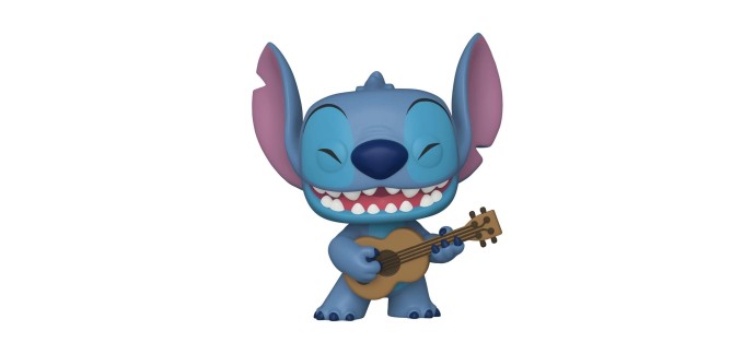 Amazon: Figurine Funko Pop Disney Stitch with Ukulele à 5,98€ (au lieu de 10,48€)
