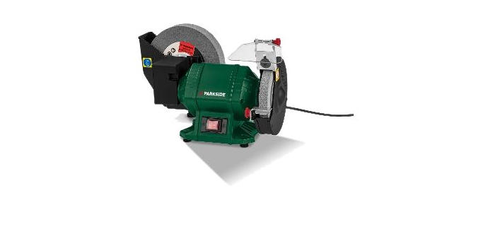 LIDL: PARKSIDE Meuleuse à sec et à eau PNTS 250 C2 - 250 W, meule Ø200 mm à 32,7€ (au lieu de 109€)