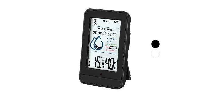 LIDL: Station météo intérieure LIVARNO avec alertes humidité/moisissure à 4,5€ (au lieu de 14,99€)