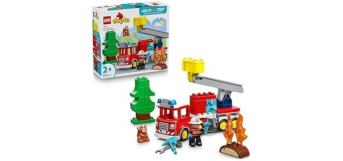 Amazon: LEGO® DUPLO® Le Camion de Pompiers (10473) à 20,9€ (au lieu de 29,99€)