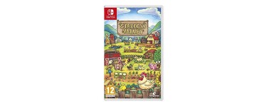 Amazon: Stardew Valley sur Nintendo Switch à 29,99€ (au lieu de 34€)