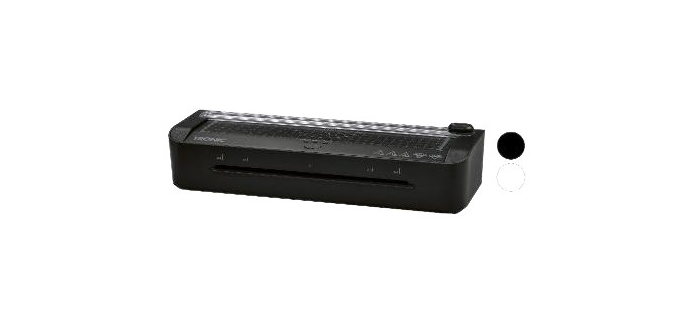 LIDL: Plastifieuse TRONIC A4 - massicot, arrondisseur, 30 films à 10€ (au lieu de 22,99€)