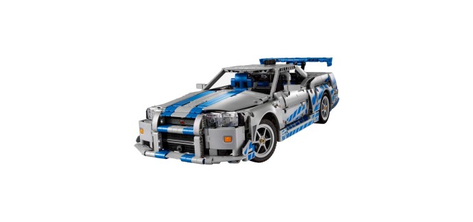 Amazon: LEGO 42210 Nissan Skyline GT-R (R34) 2 Fast 2 Furious à 93,90€ (au lieu de 139,99€)