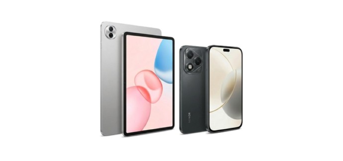 JoyBuy: Pack Combo HONOR 400 Lite 8+256 Go + Pad 10 12,1" WiFi 256 Go - tablette, smartphone à 399€