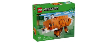 Amazon: LEGO 21588 Minecraft Le Renard à 28,9€ (au lieu de 44,99€)