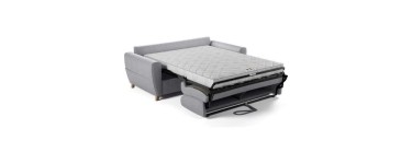 Cdiscount: Canapé convertible express 3 places SKY - Tissu Gris, matelas 14cm à 739,99€ (au lieu de 1240€)