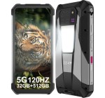 JoyBuy: Unihertz Tank 3 Pro - Smartphone robuste 5G, 23 800 mAh, projecteur DLP, 32+512 Go à 489€