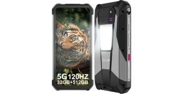 JoyBuy: Unihertz Tank 3 Pro - Smartphone robuste 5G, 23 800 mAh, projecteur DLP, 32+512 Go à 489€