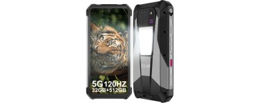 JoyBuy: Unihertz Tank 3 Pro - Smartphone robuste 5G, 23 800 mAh, projecteur DLP, 32+512 Go à 489€